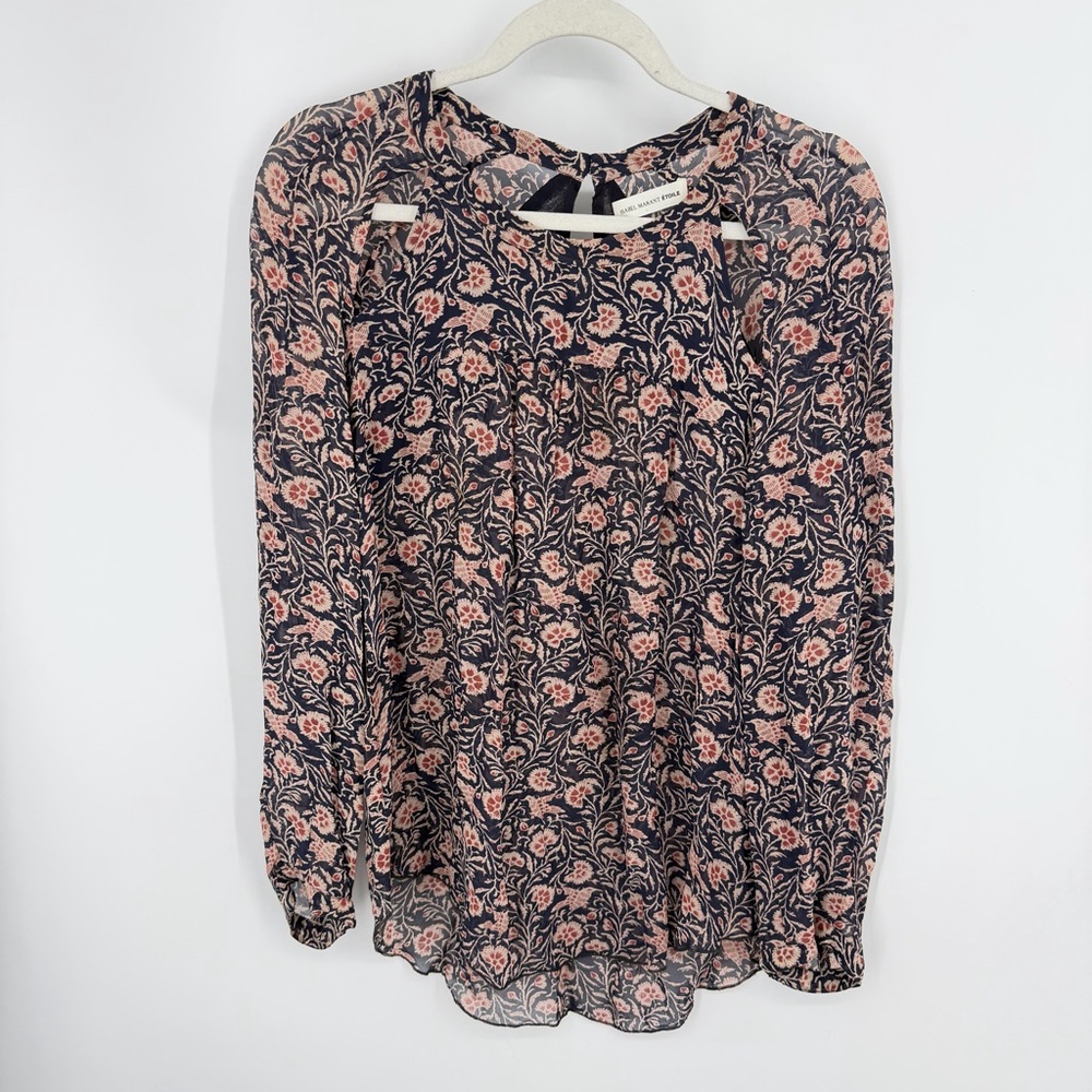 Isabel Marant Étoile long sleeves cutout design at the shoulders top 38 US 6‎